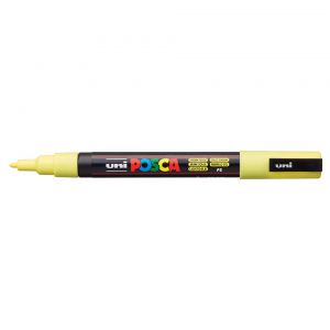 Marker Posca PC-3M, Żółty pastelowy